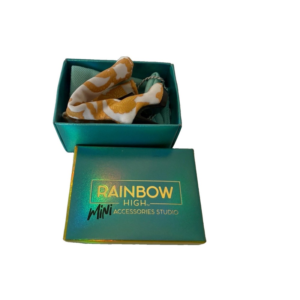 Rainbow High Mini Accessories Studio Shoes MGA Entertainment Sealed
